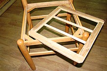 Восстановление стула из тростника