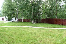 Загородный забор дачный